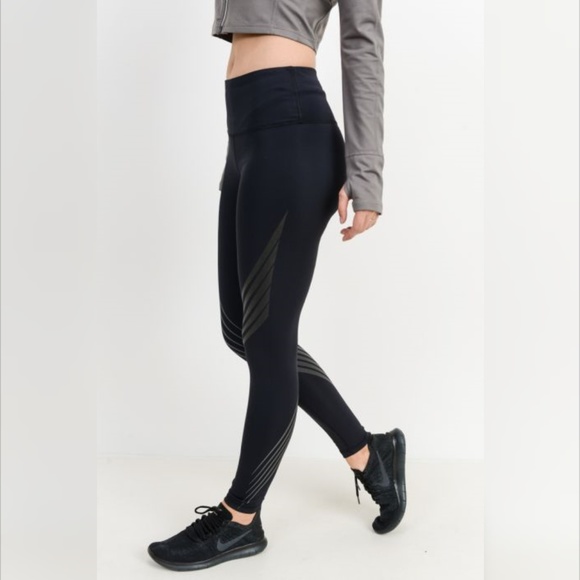 Mono B Pants - Highwaist Wraparound Wings Leggings Yoga